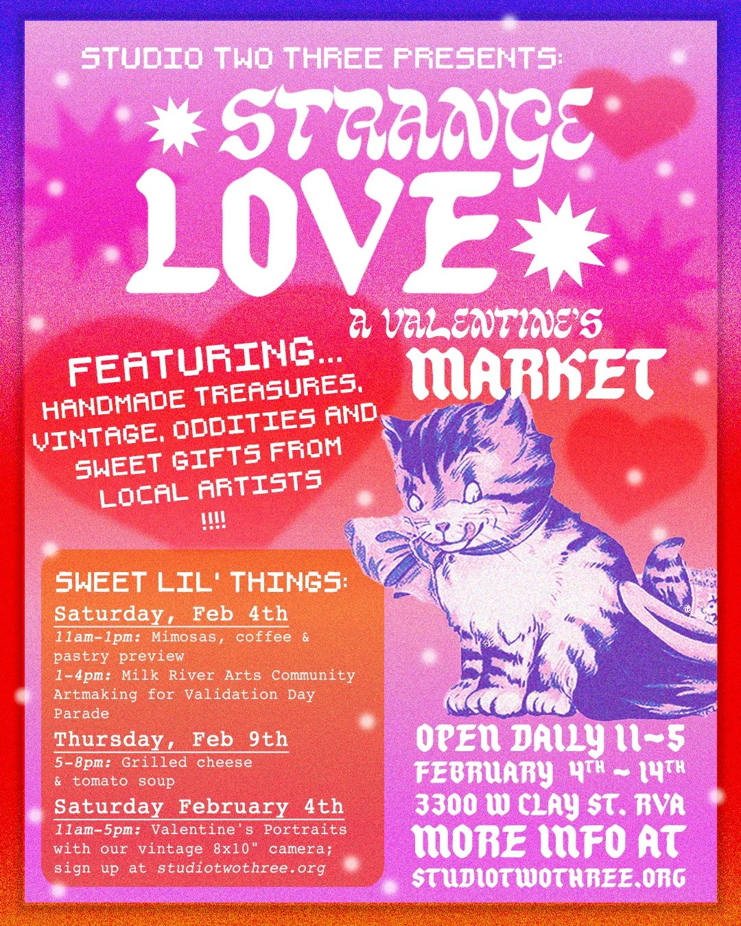 Strange Love: Studio Two Three Valentine Market