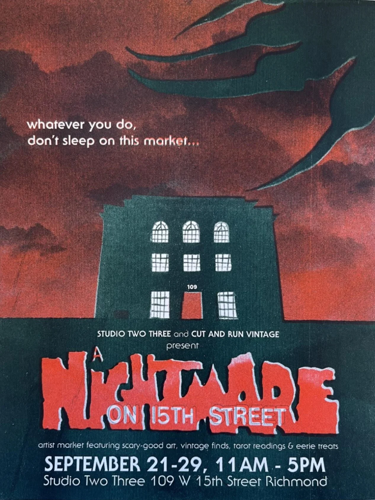 Black Gum Print Shop at Nightmare on 15th Street