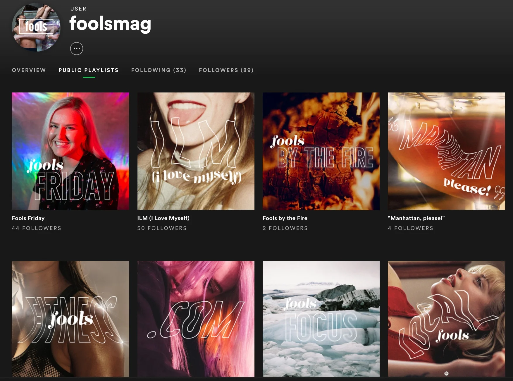    View Fools Mag Spotify   