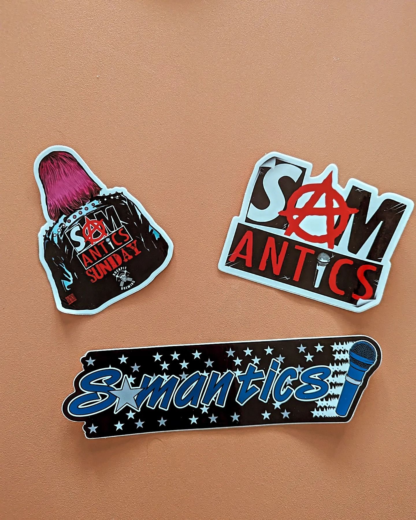 Do you like FREE stickers?! Email us your mailing address and we'll send ya some! 

Show@Samanticspodcast.com