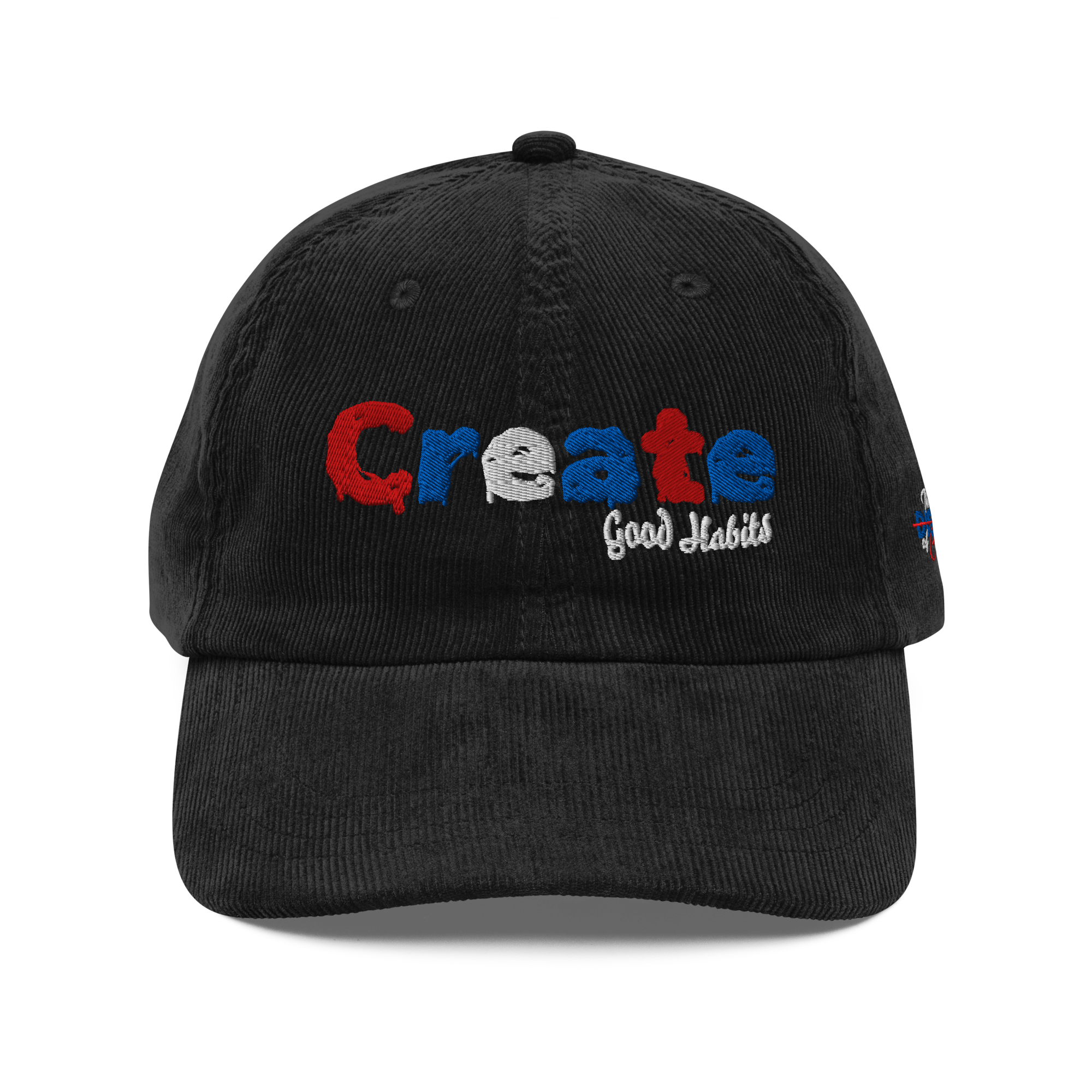 vintage-corduroy-cap-black-front-6a7b695dd2ec4.png