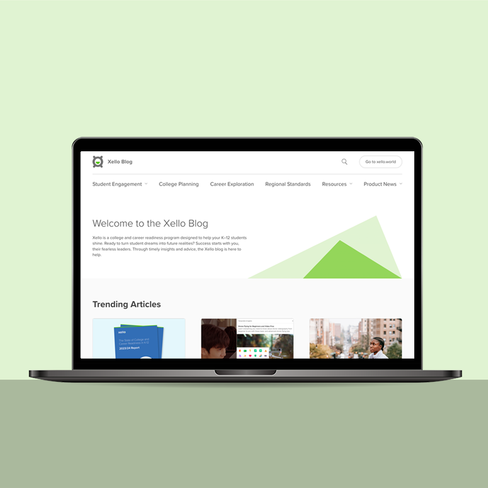 Xello | web + UX