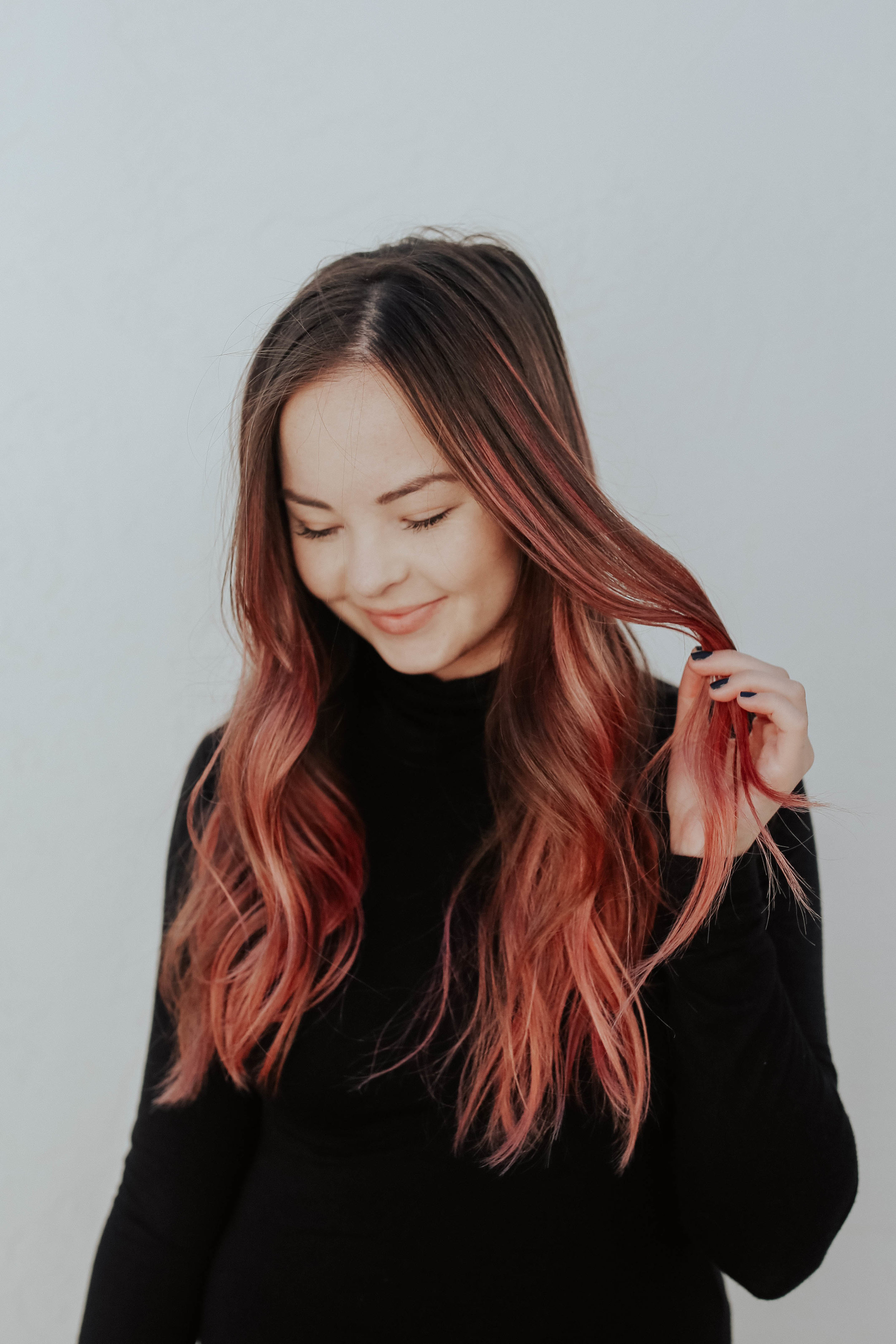 Kristin Ess Rose Gold Temporary Tint Review Paige Ditullio