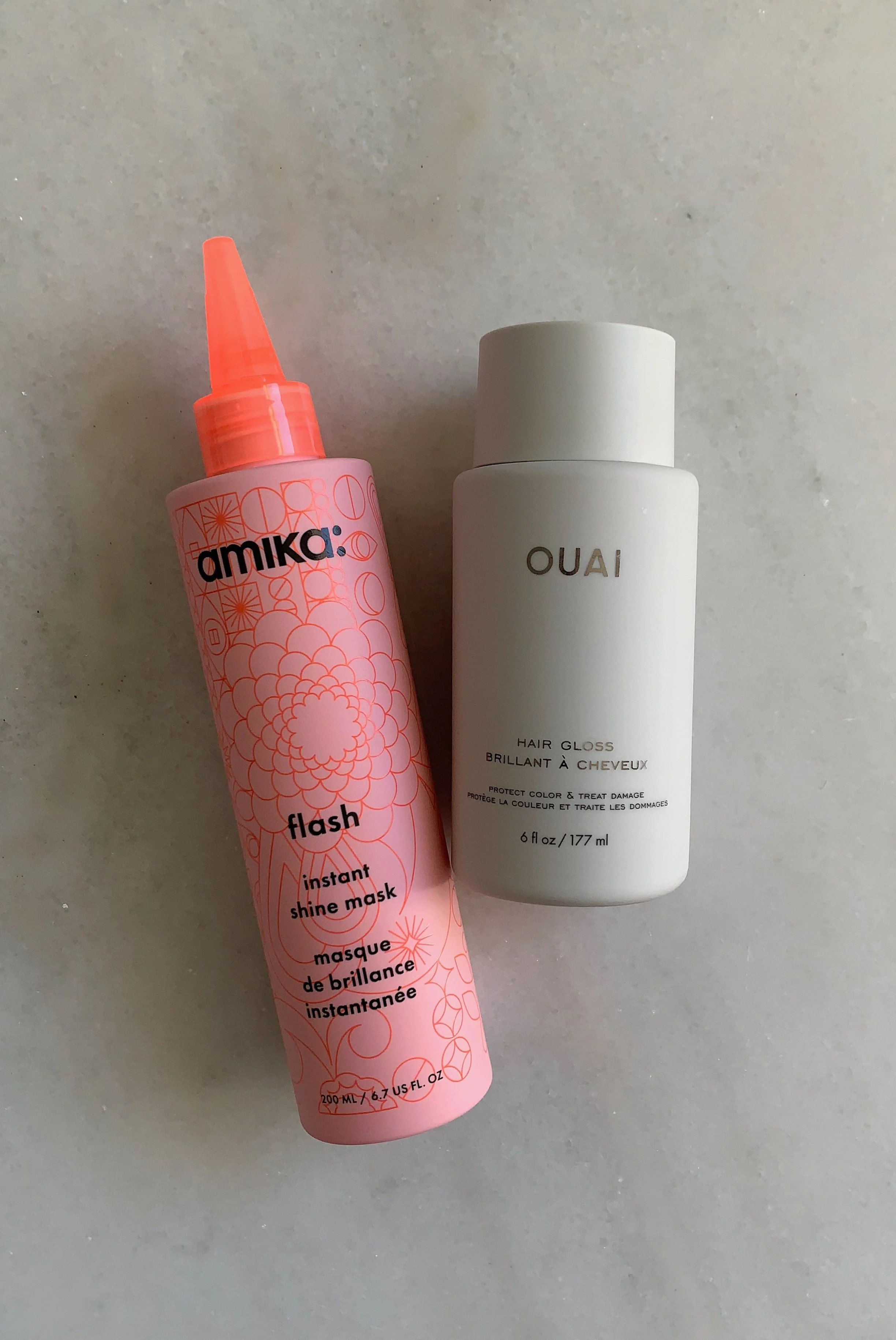 Amika Gloss vs Ouai Gloss
