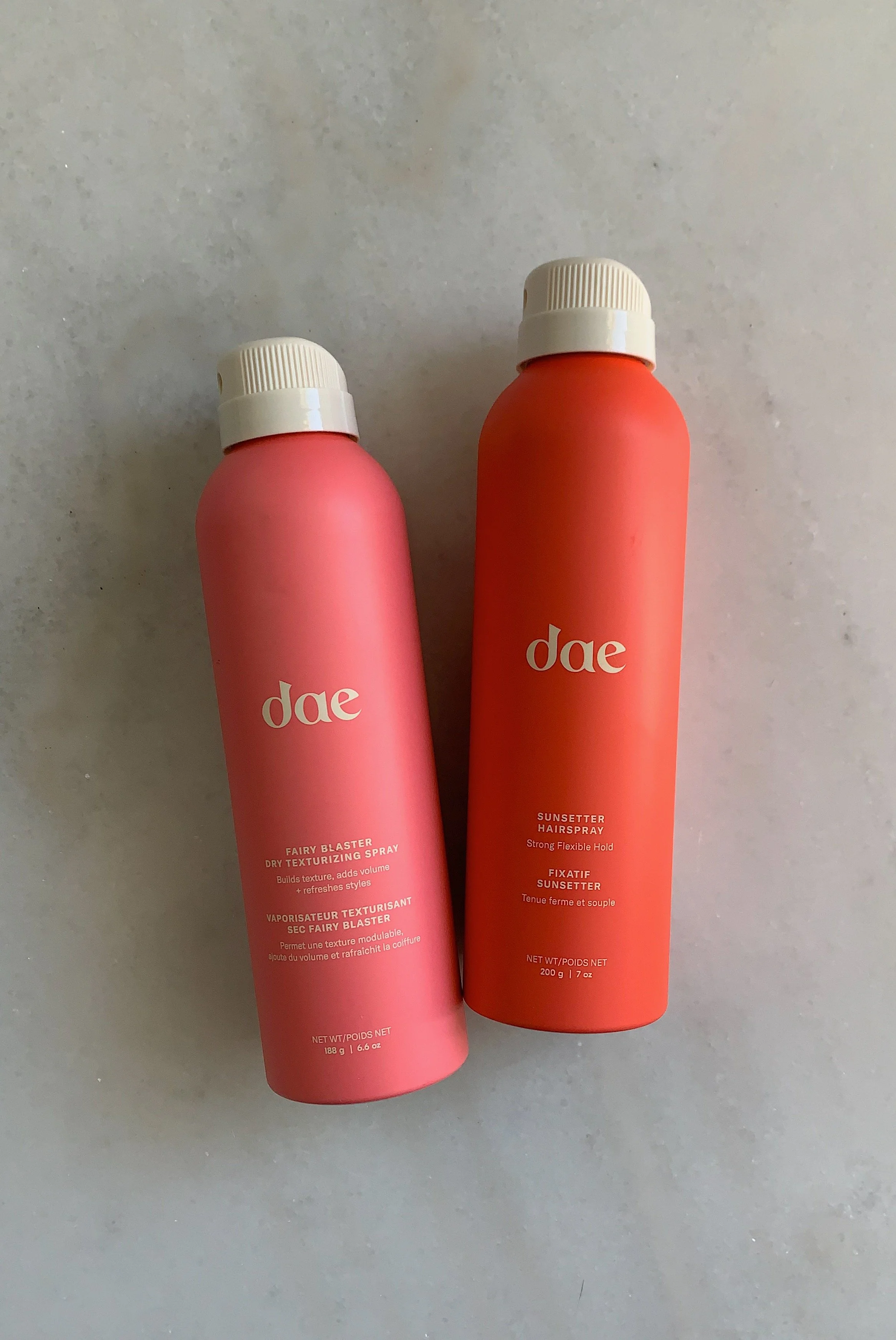 Dae Texturizing Spray vs Hairspray