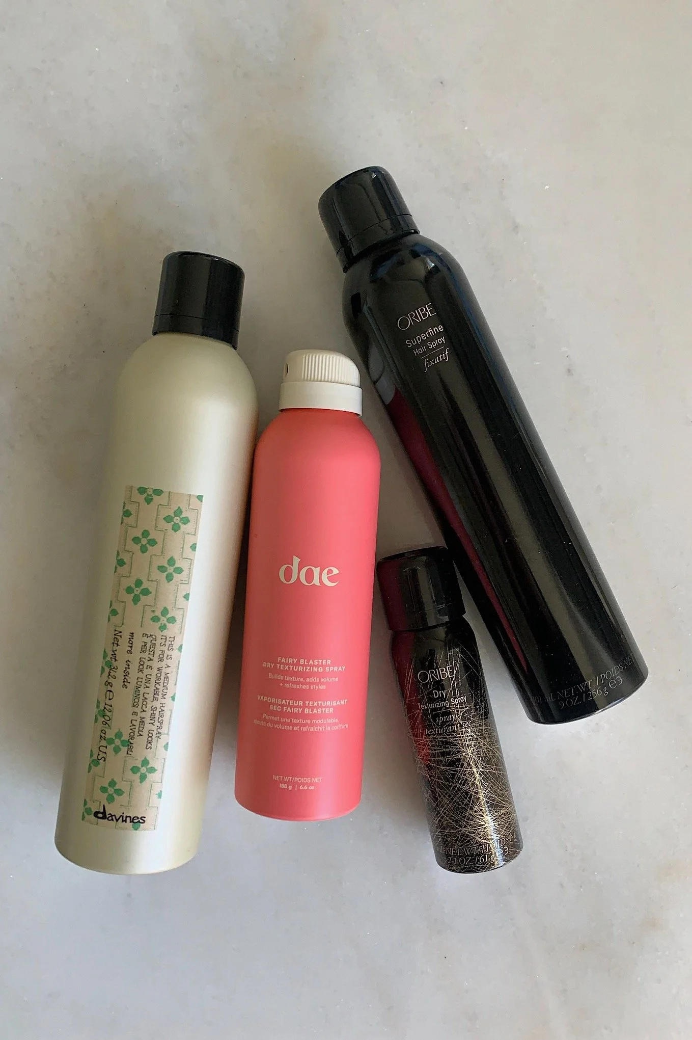 Texturizing Spray vs Hairspray