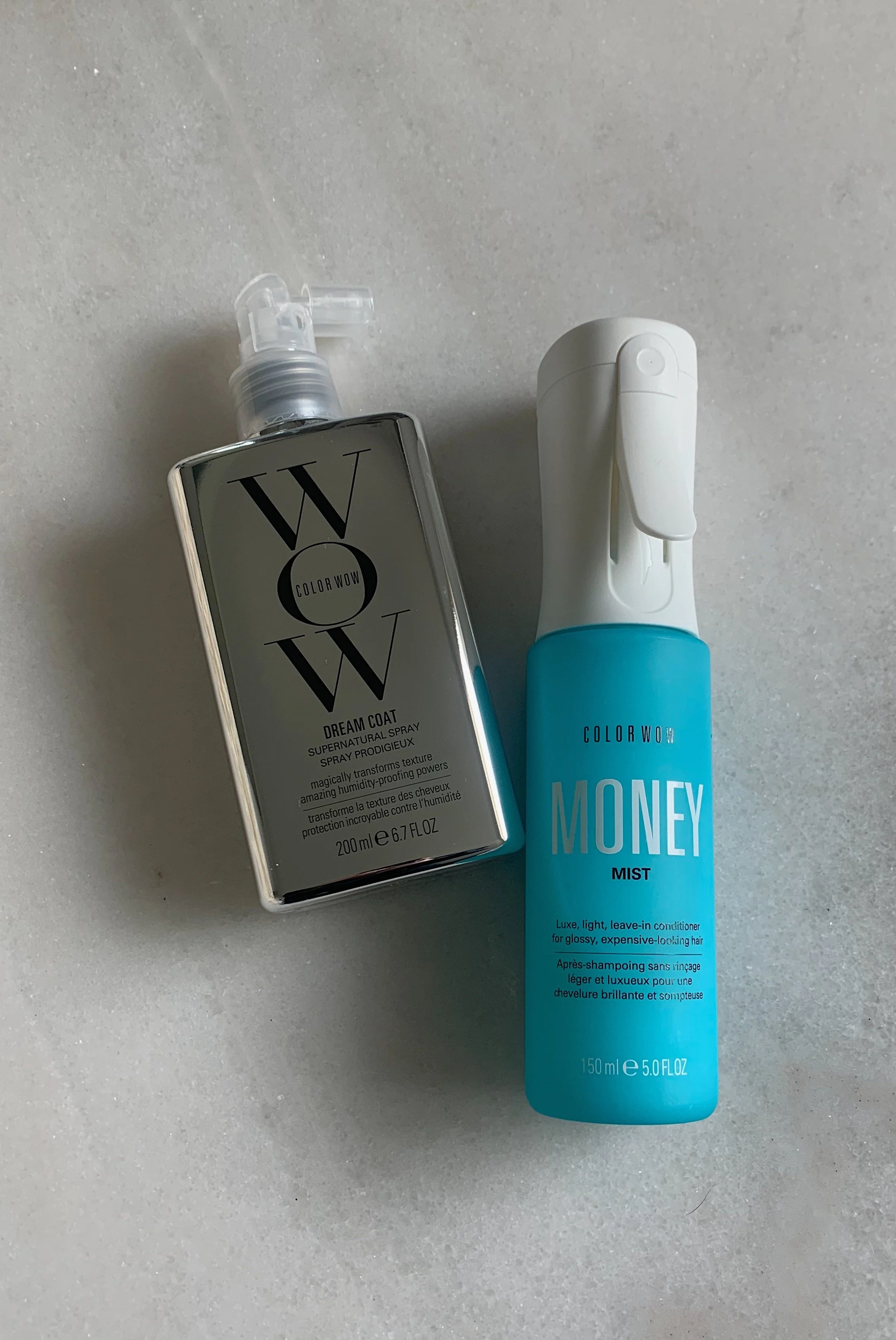 Color Wow Dream Coat vs Money Mist