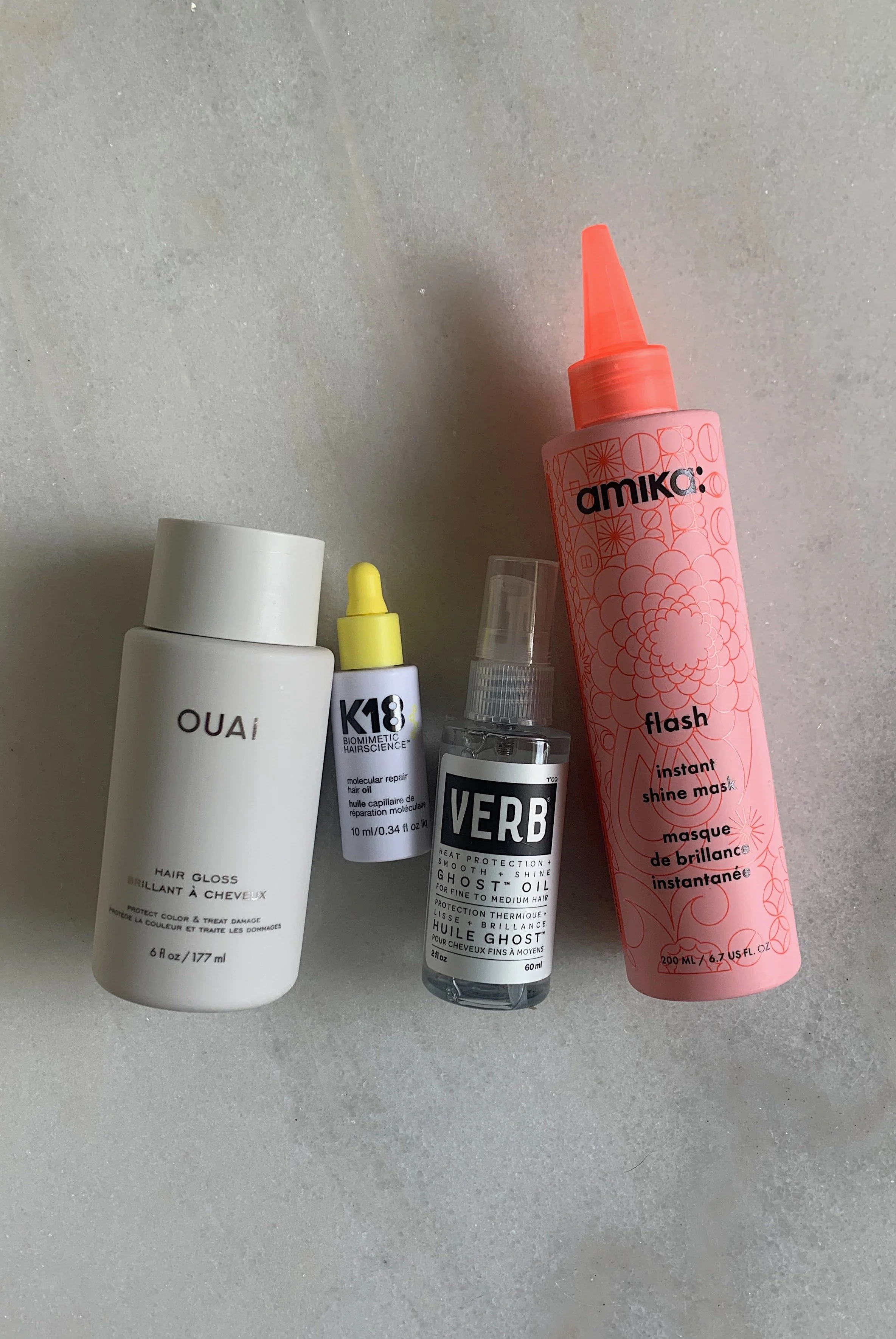 Hair Gloss vs Hair Oil