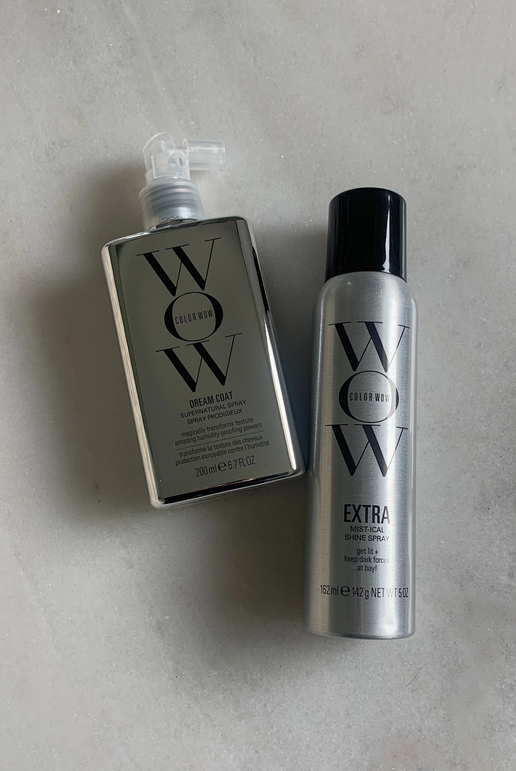 Color Wow Dream Coat vs Extra Mist-ical Shine Spray