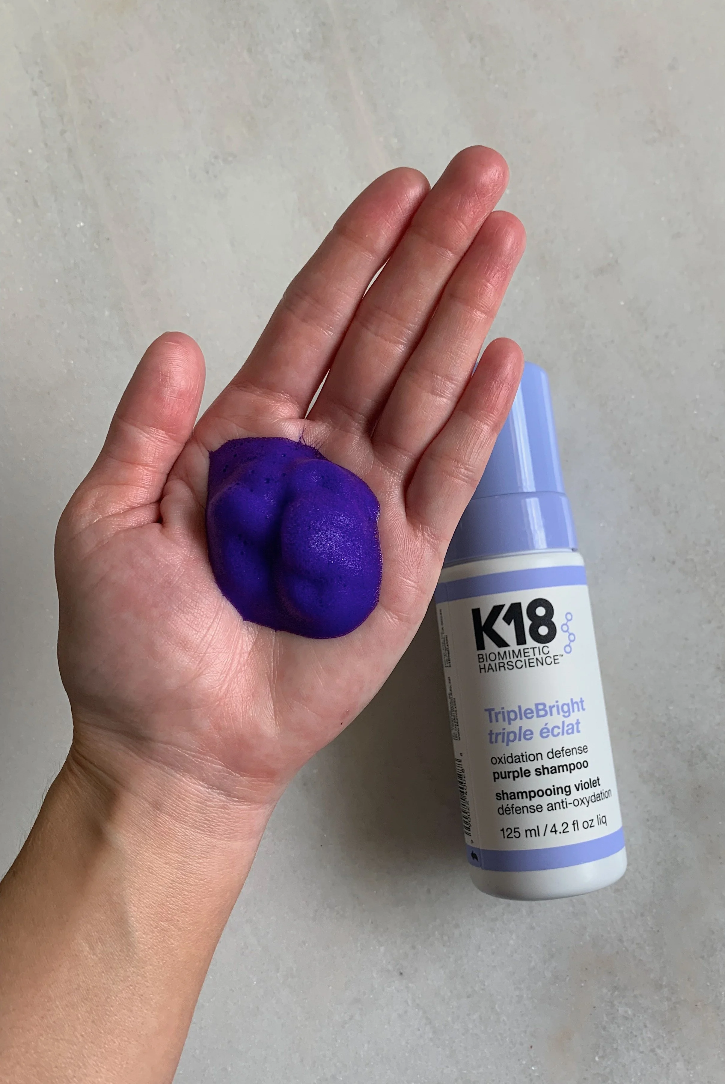 K18 TripleBright Purple Shampoo Review