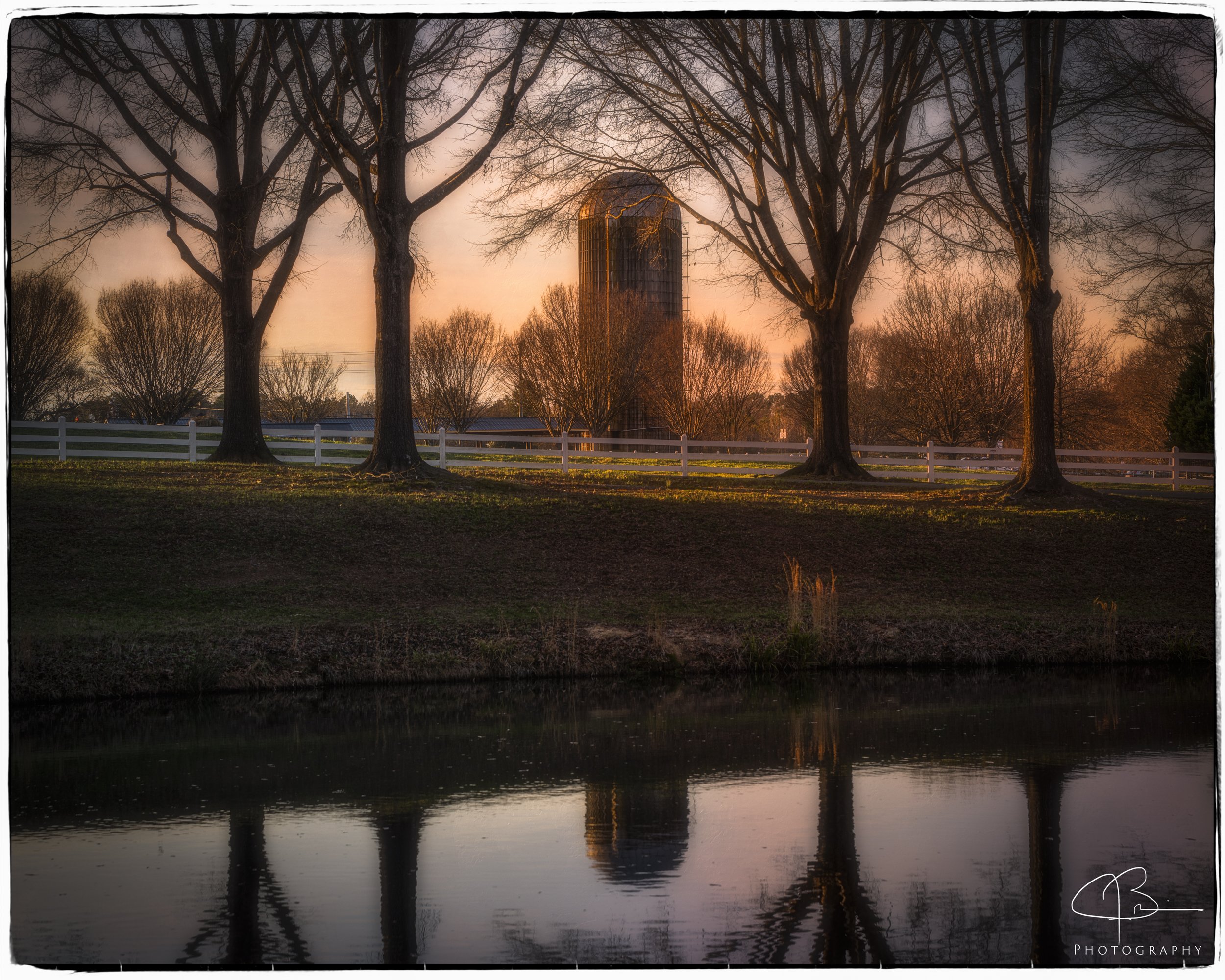 Evening Silo