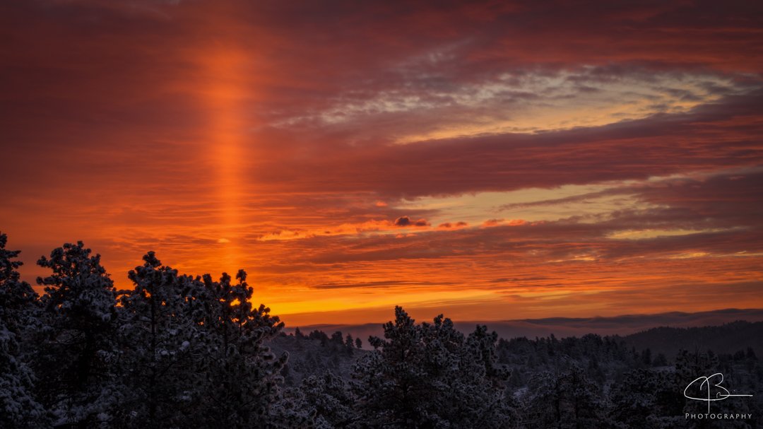 Colorado Foothills Sunrise