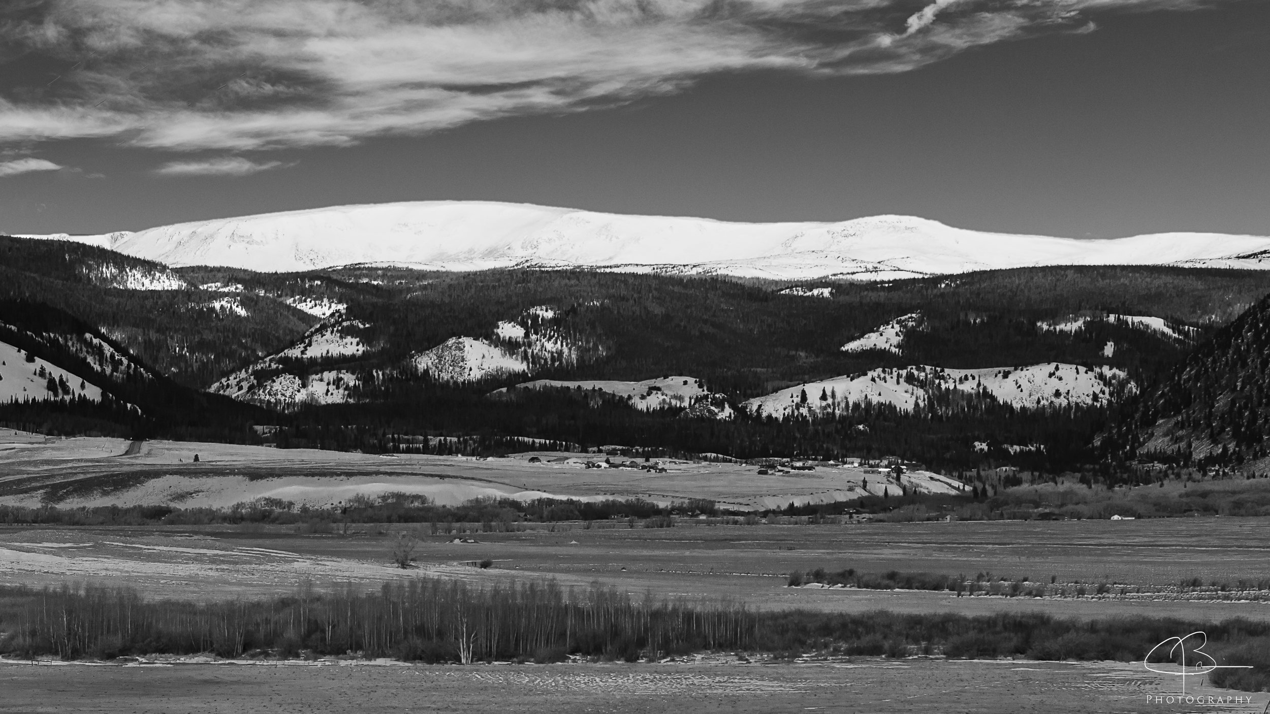 Winter, Centennial Valley, Wyoming