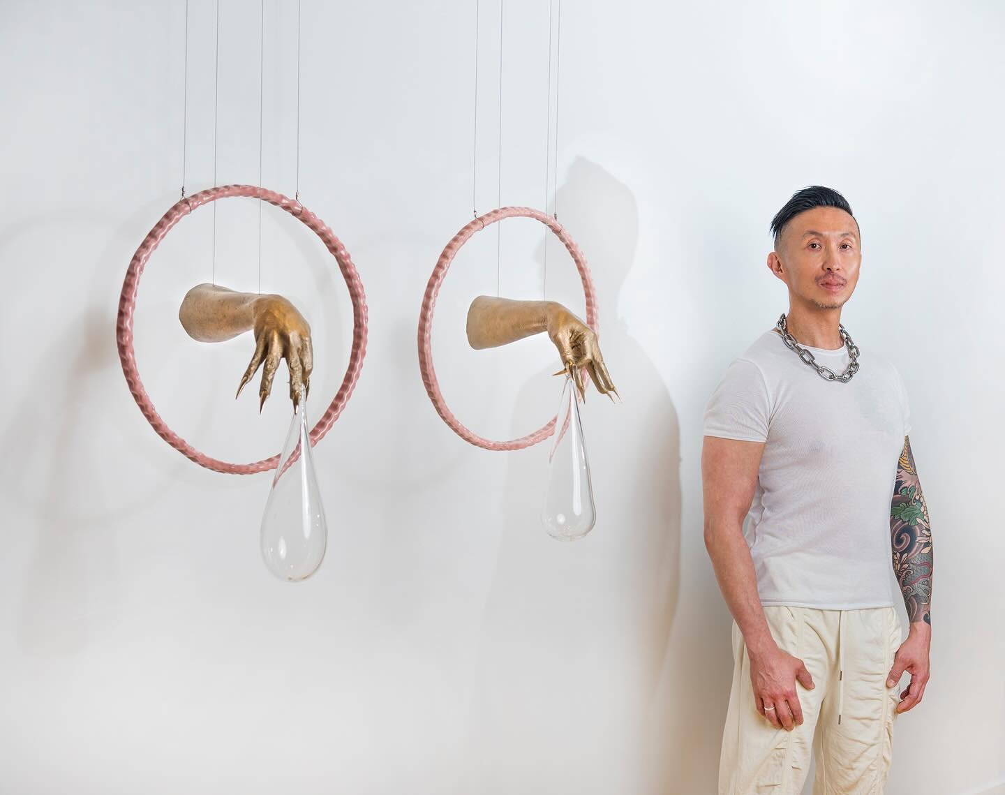 Thrilled to share that Twin Lanterns has been acquired by the Western Sydney University Art Collection.

First exhibited in my recent solo exhibition Bitten Peach 分桃, this work marks a pivotal moment in my practice, which reimagines identities and in