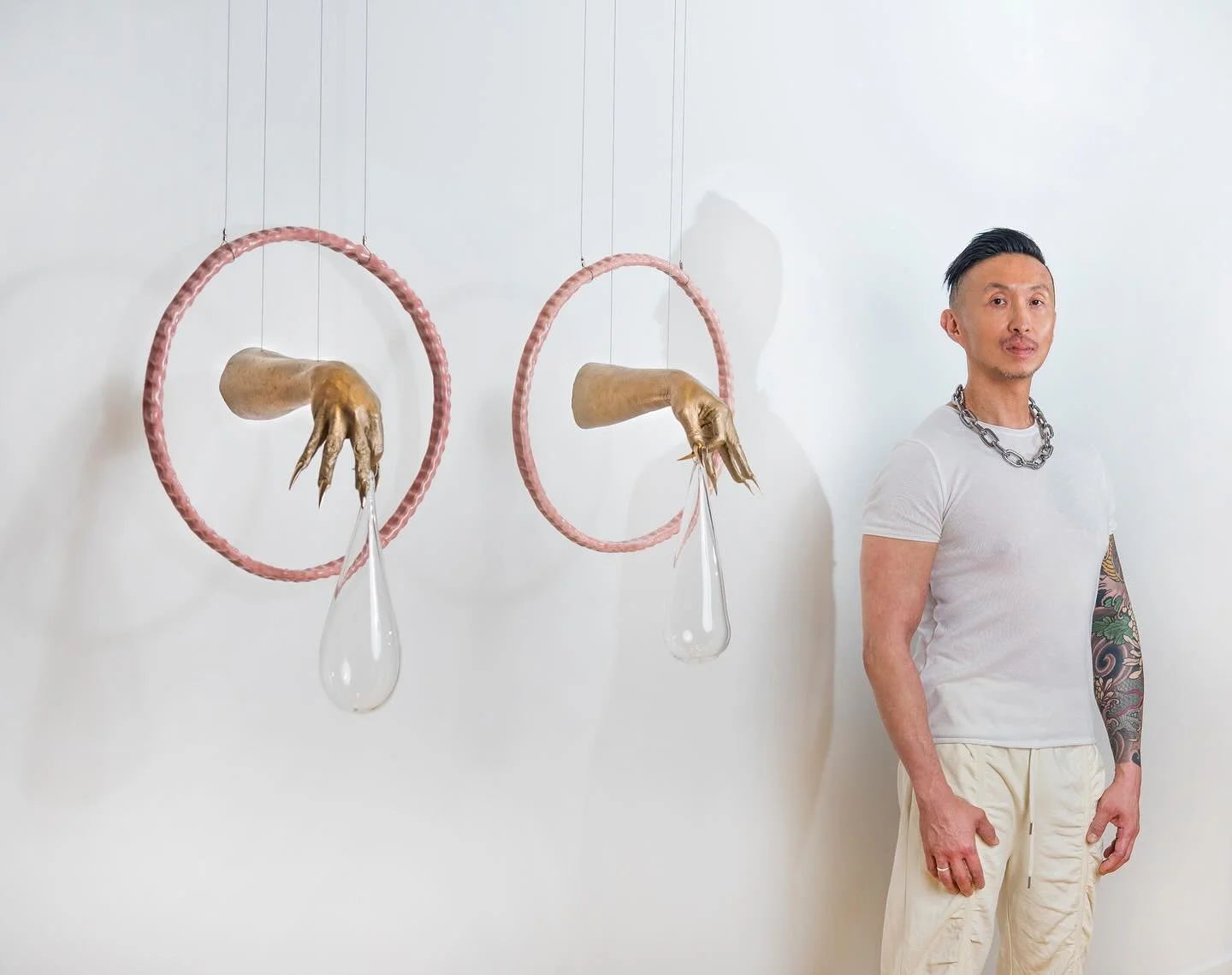 Thrilled to share that Twin Lanterns has been acquired by the Western Sydney University Art Collection.

First exhibited in my recent solo exhibition Bitten Peach 分桃, this work marks a pivotal moment in my practice, which reimagines identities and in