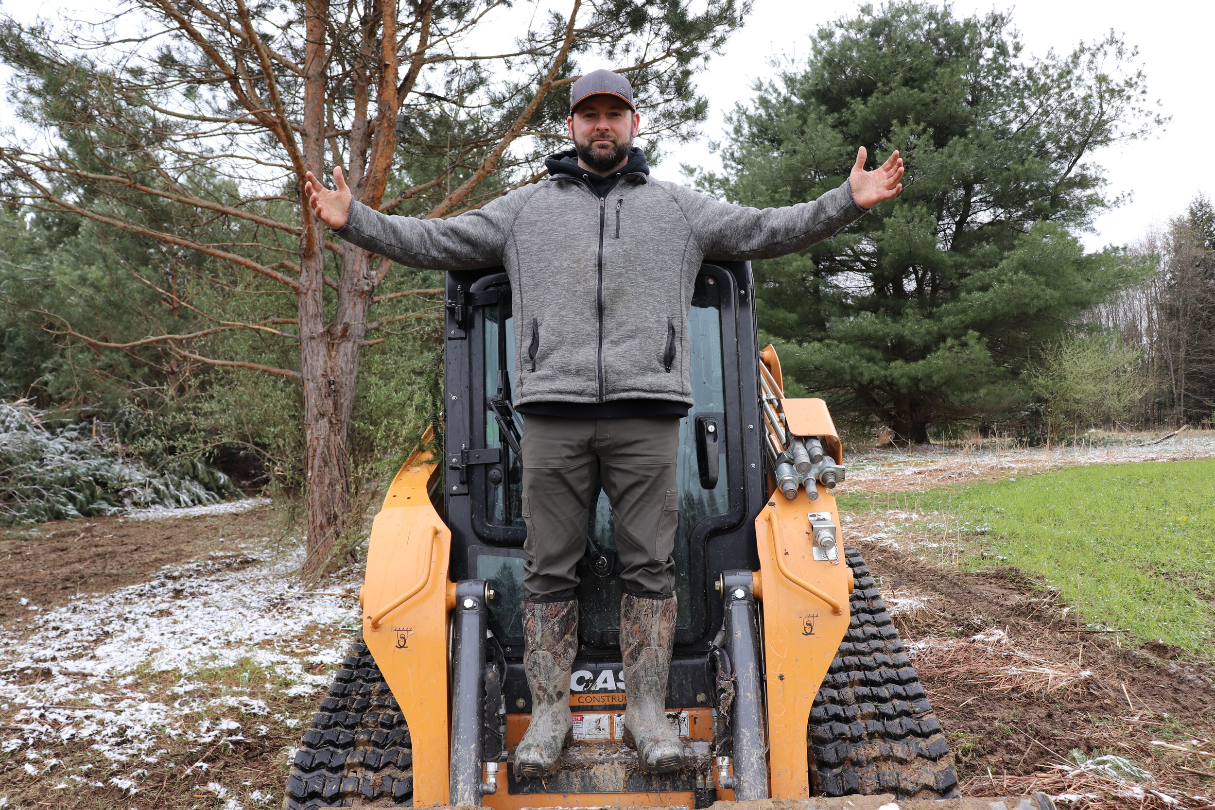 clearing food plots