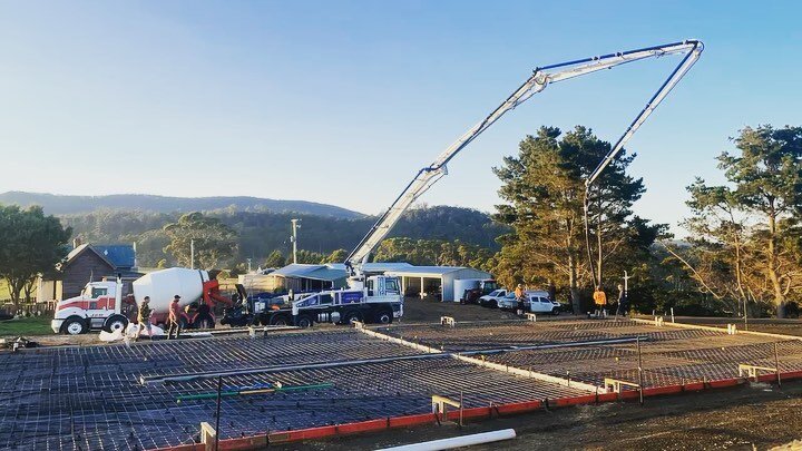 Where there was once a paddock, there is now the beginnings of the Tasman Peninsula&rsquo;s first wine processing facility! 

Having our own winery on-site will mean our fruit can go from the vineyard to the cellar door without ever leaving the prope