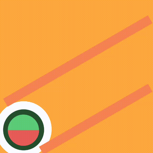 Skip Hursh inspired GIF, fifth grade
