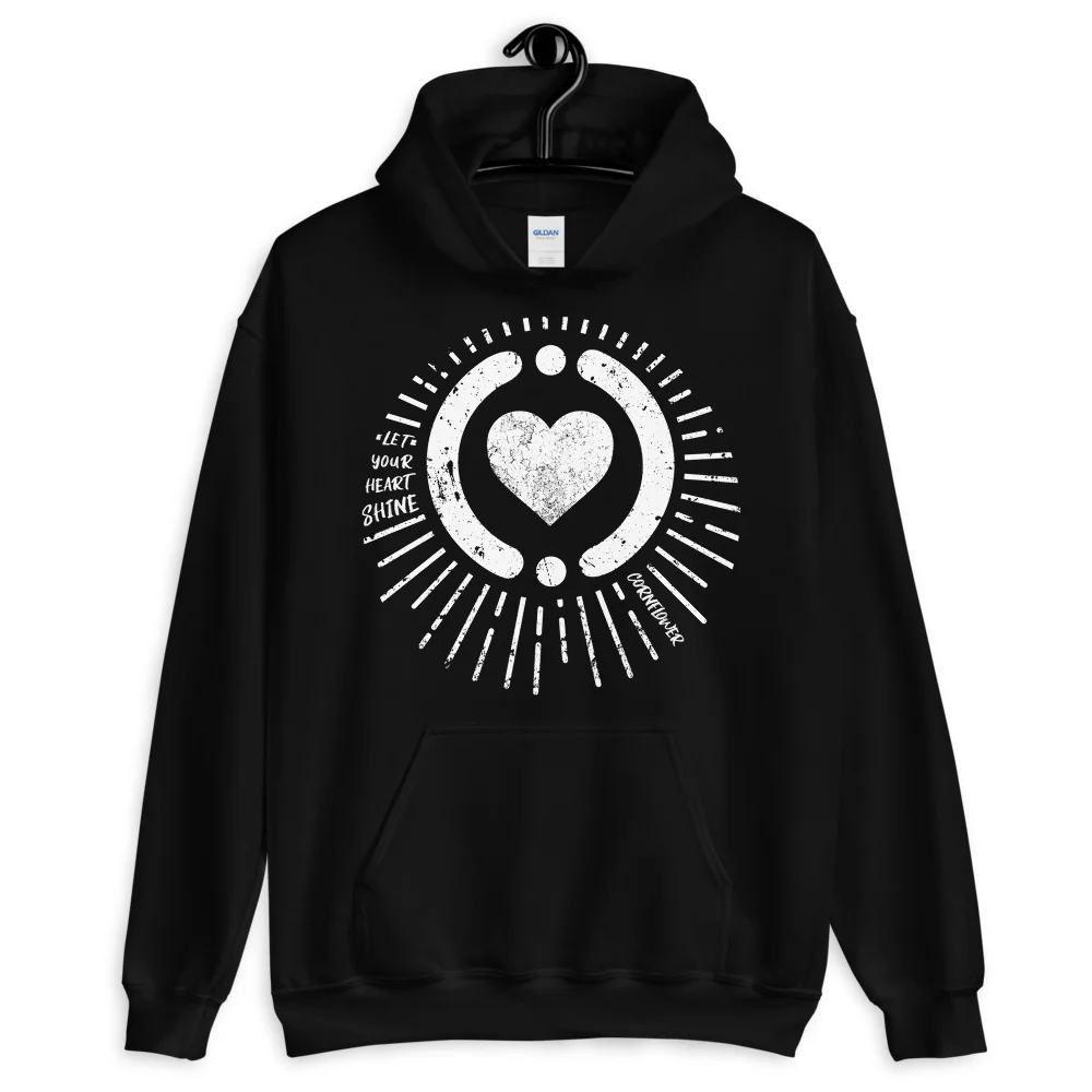 'Heartshine' Unisex Hoodie