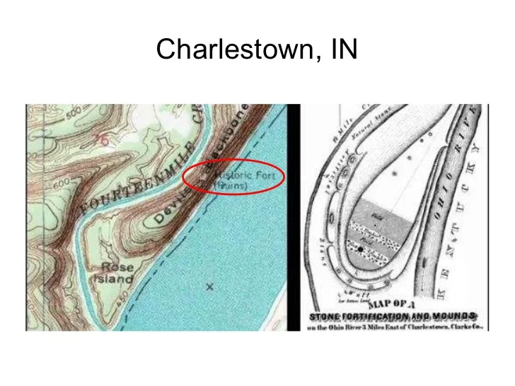 Location of the site of Madoc's alleged fortress at the Devil's Backbone