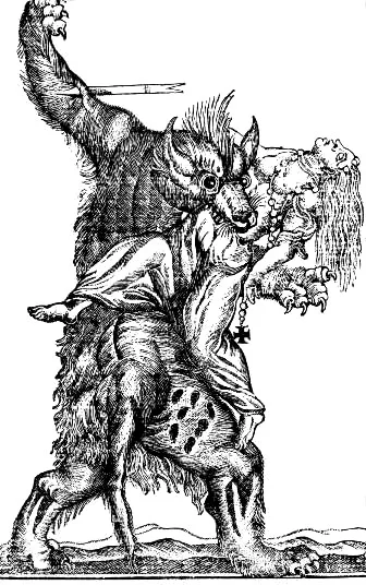 18.Werewolves on the rampage. Unknown, 18th Century..jpg