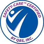 All staff members are trained and certified in Safety Care (QBS) to ensure the safety of our clients