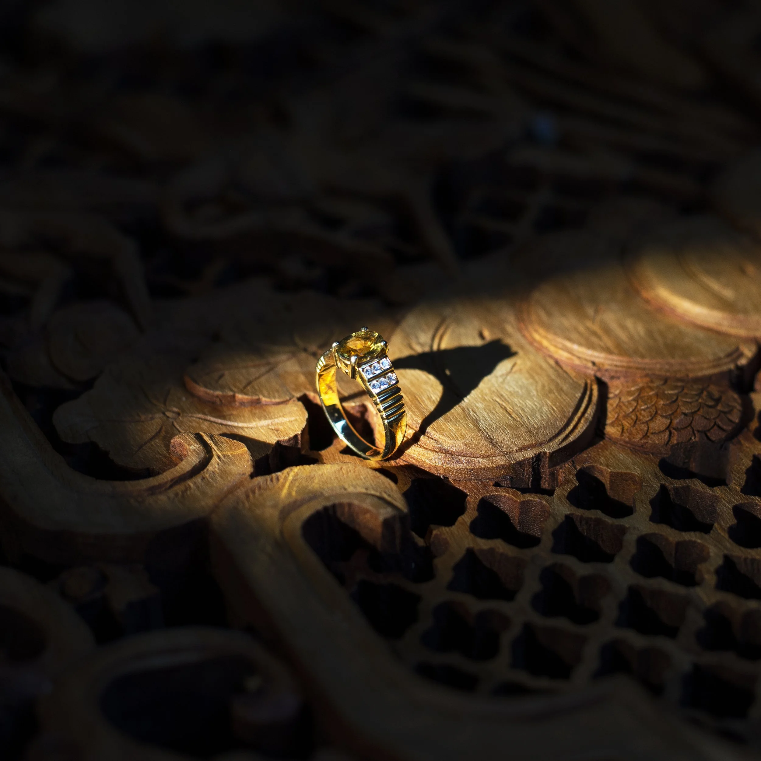 Classic Yellow Sapphire Ring