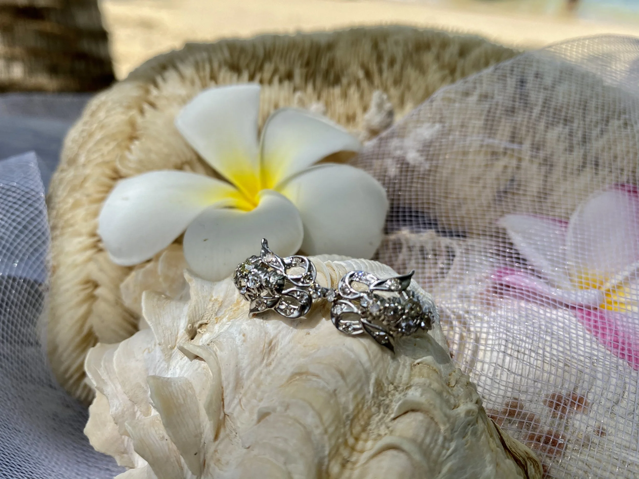 Fleudelis Diamond Brooch