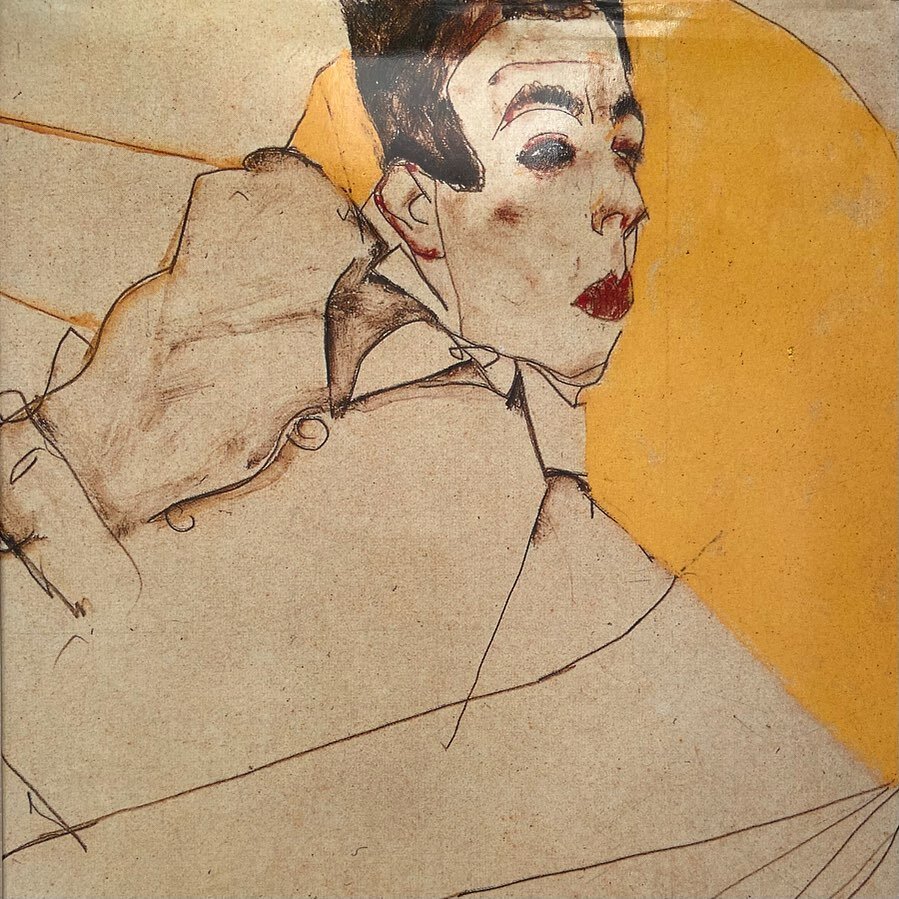 Not quite the Lay-Z Reclining Boy. 
Egon Schiele.

Scientific Tidbit: Time changes, politics, life&hellip; take some time to hang out. Rest is a method to combat the cumulative effects of anxiety, which contributes to neurodegenerative disorders like