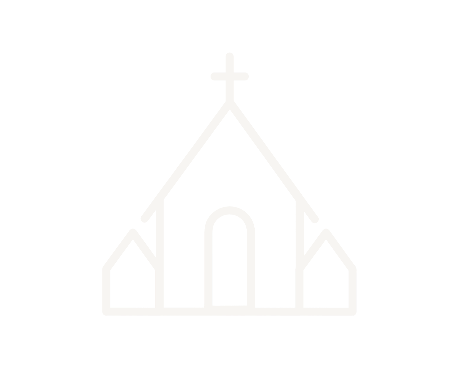 Black background with a white computer cursor arrow icon in the center