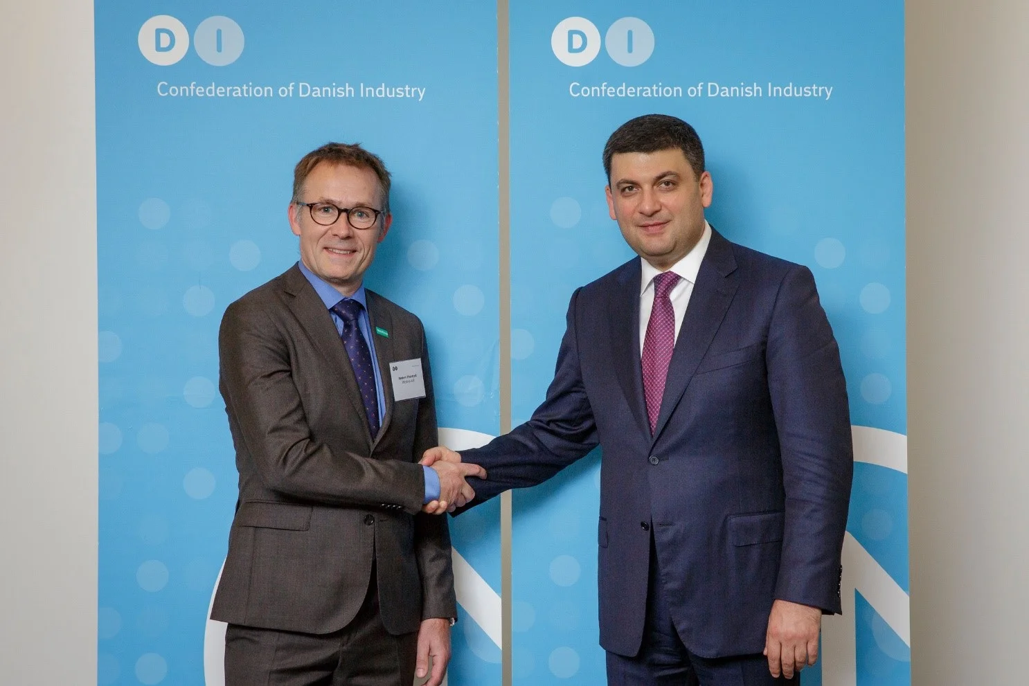 PHOTO: HANS SØNDERGAARD Last week our CEO, Anders Thorsted, participated in a roundtable meeting with Ukrainian Prime Minister, Volodymyr Groysman.