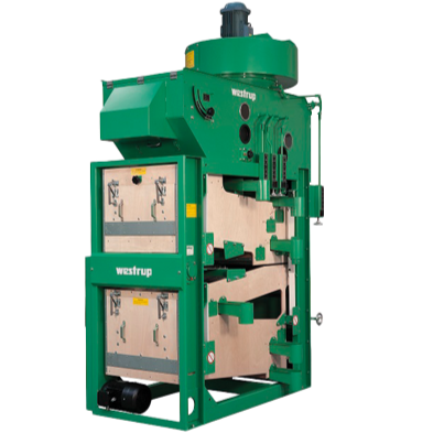 Green industrial machine with