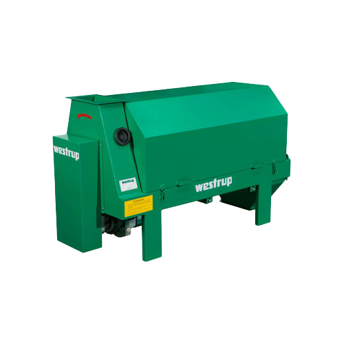 Зеленая автоматизированная промышленная машина под брендом «Westrup».