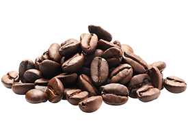 Geröstete Kaffeebohnen