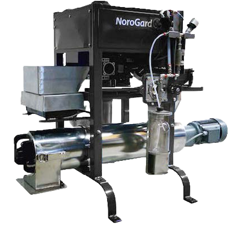 Maschinen einem Metallrohr, einem Schaltkasten und Maschinenkomponenten