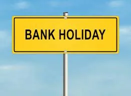Reminder: Bank Holiday Monday 3rd May