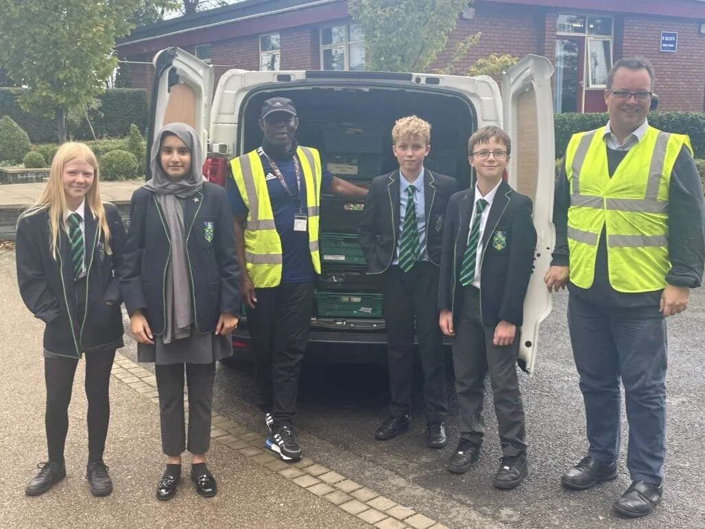 Black Country Food Bank Collection and Certificate