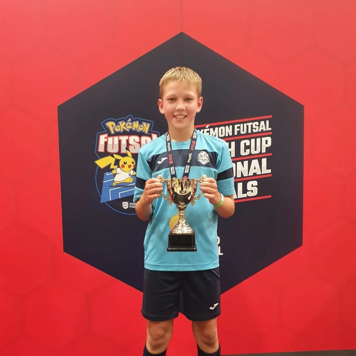      

 
   We are happy to share with you a fantastic achievement for Ashton and his team on Saturday. La Boca U12’s Futsal team won the Birmingham league, and regionals to compete in the Futsal National Finals.  La Boca have posted the following;  