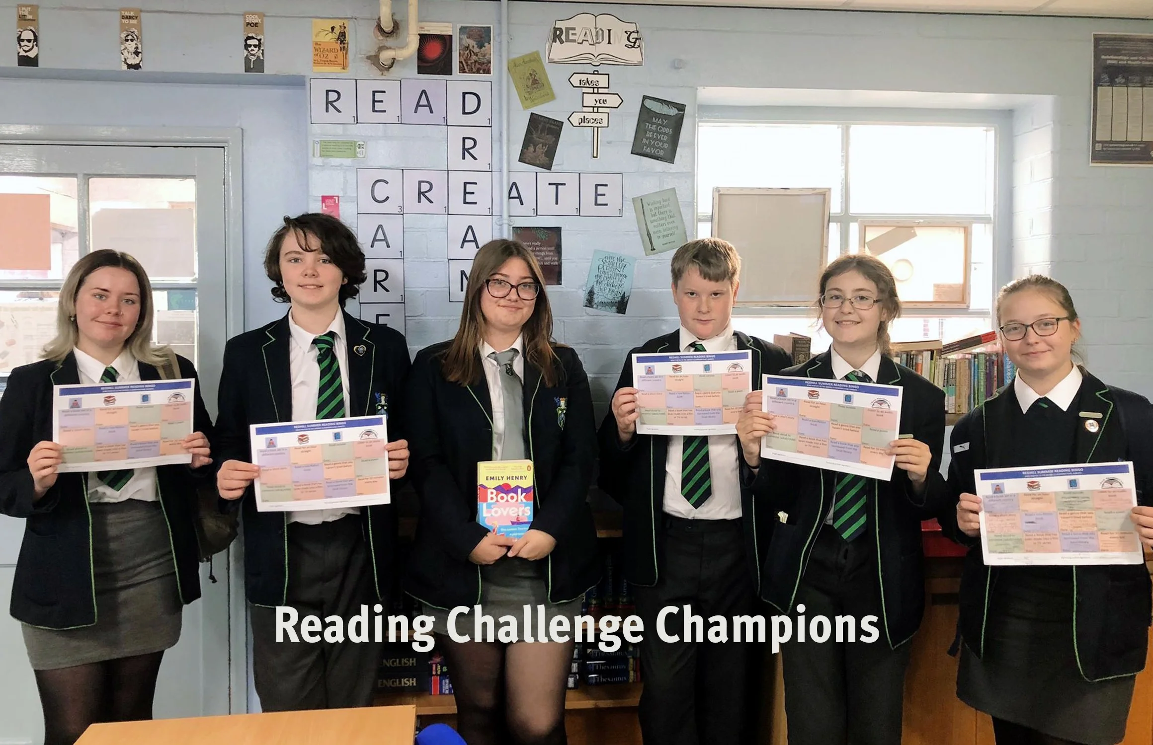 Reading Challenge Champions!