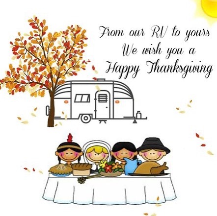 Happy Thanksgiving my friends far and wide!

#thanksgiving #whitehouseontheroad #rvlife #travel #getontheroad