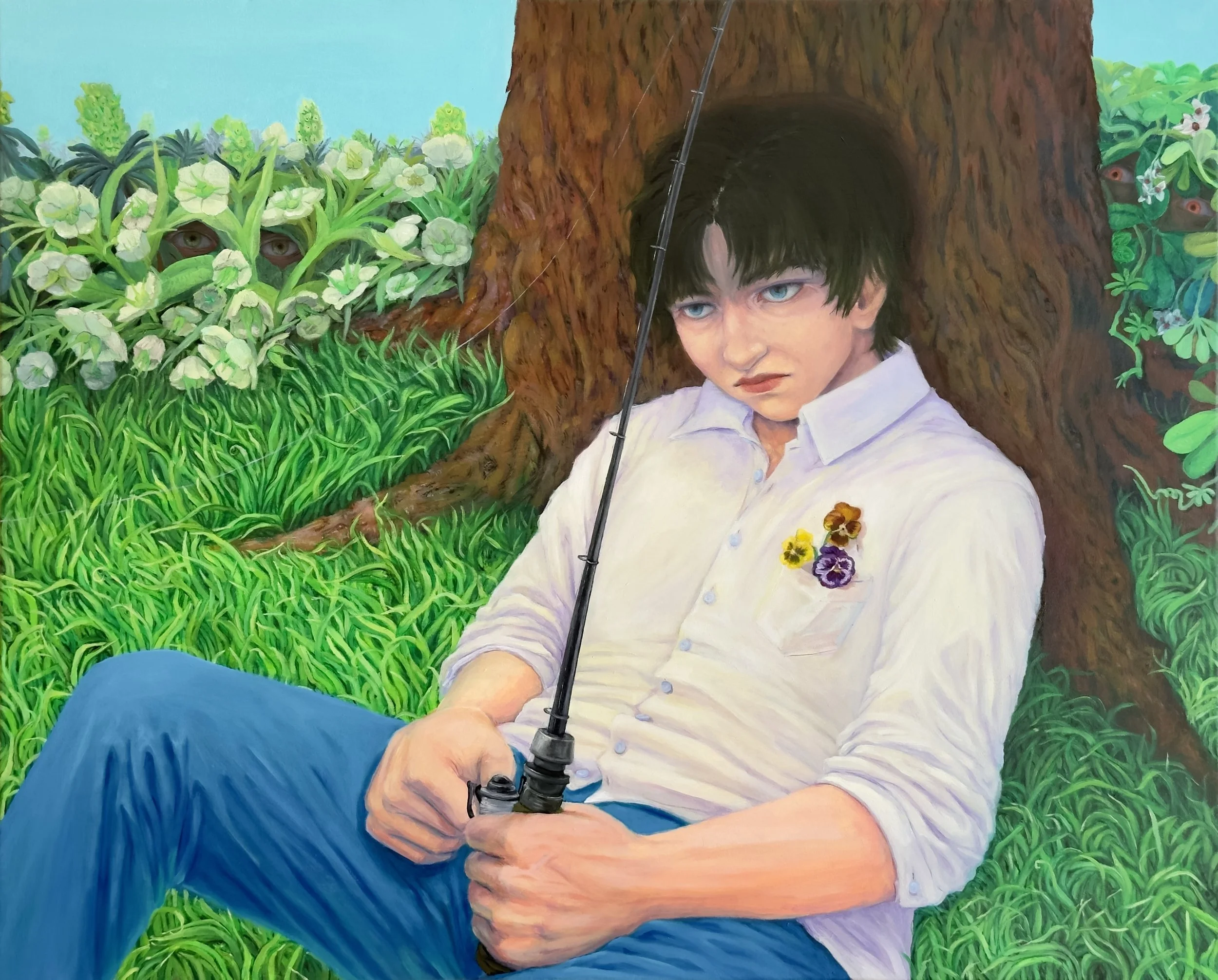 Pecheur - 100 x 80 - oil on cotton canvas.jpeg