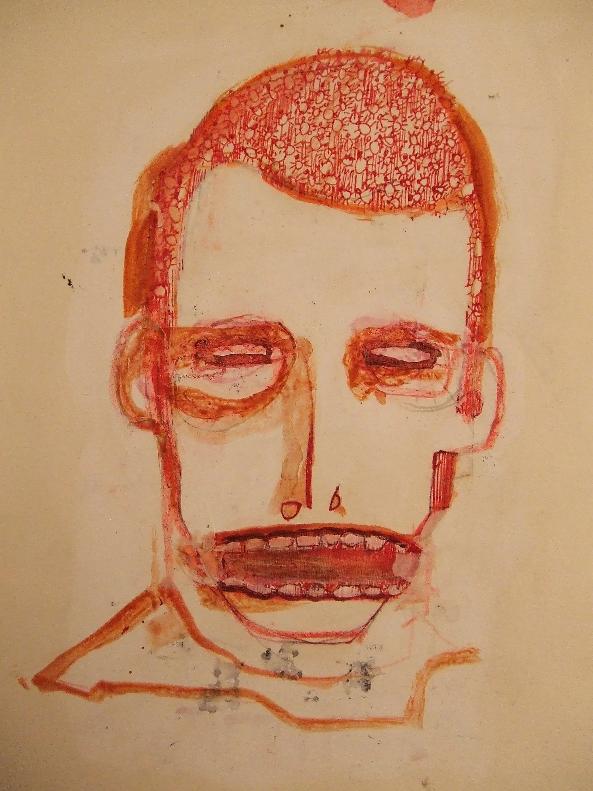 PHANTOM STRESEMANN (watercolour / ink 30x30cm)