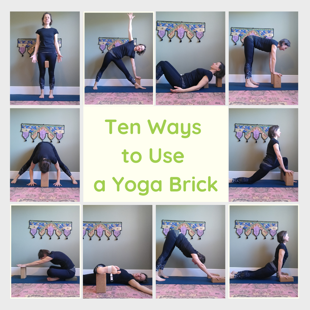 10 Ways to Use a Yoga Brick — Breathing Space Yoga