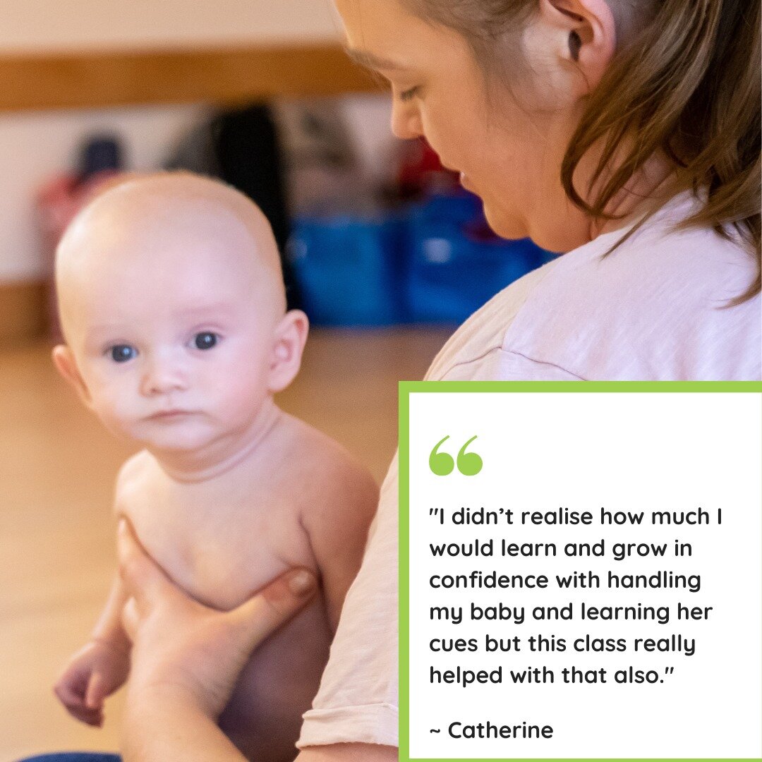 &quot;I thought I would learn techniques to massage baby which I did. But I didn&rsquo;t realise how much I would learn and grow in confidence with handling my baby and learning her cues but this class really helped with that also.&quot; ~ Catherine
