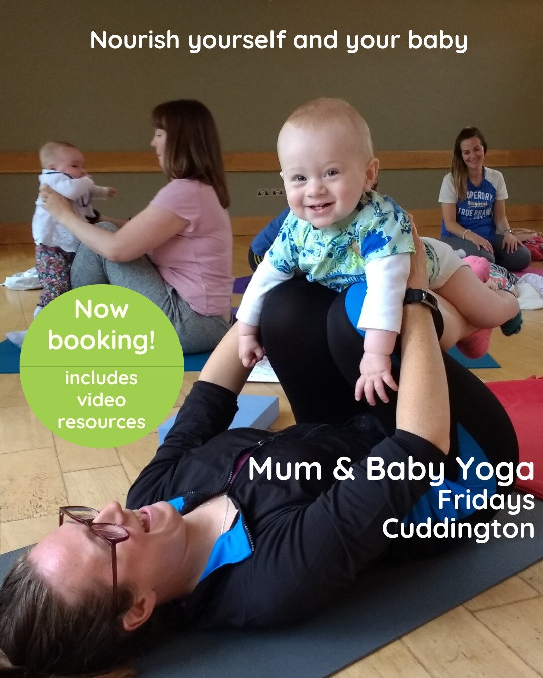 💚 Mum and Baby Yoga &amp; Baby Massage now booking for after Easter At Cuddington and Sandiway Village Hall

I have two classes for you and your little one to enjoy some simple massage and yoga movement, have fun and enjoy the company of other new p