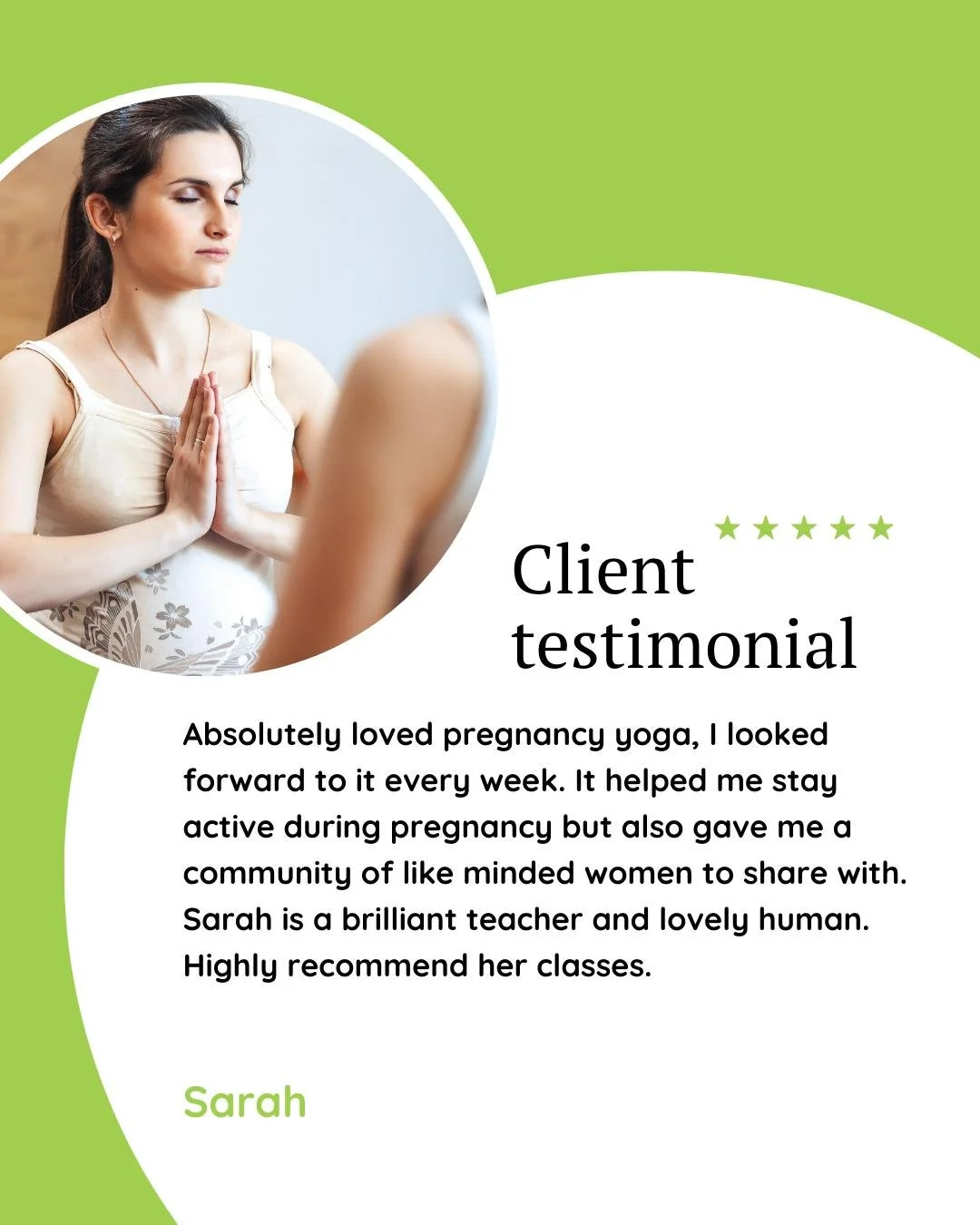 One of the things I ensure in my Pregnancy Yoga classes is that you have time to chat with the other mums-to-be, share experiences and find your community.  I have a whatsapp group that you can join to stay connected, and I am part of @pbycheshire  w