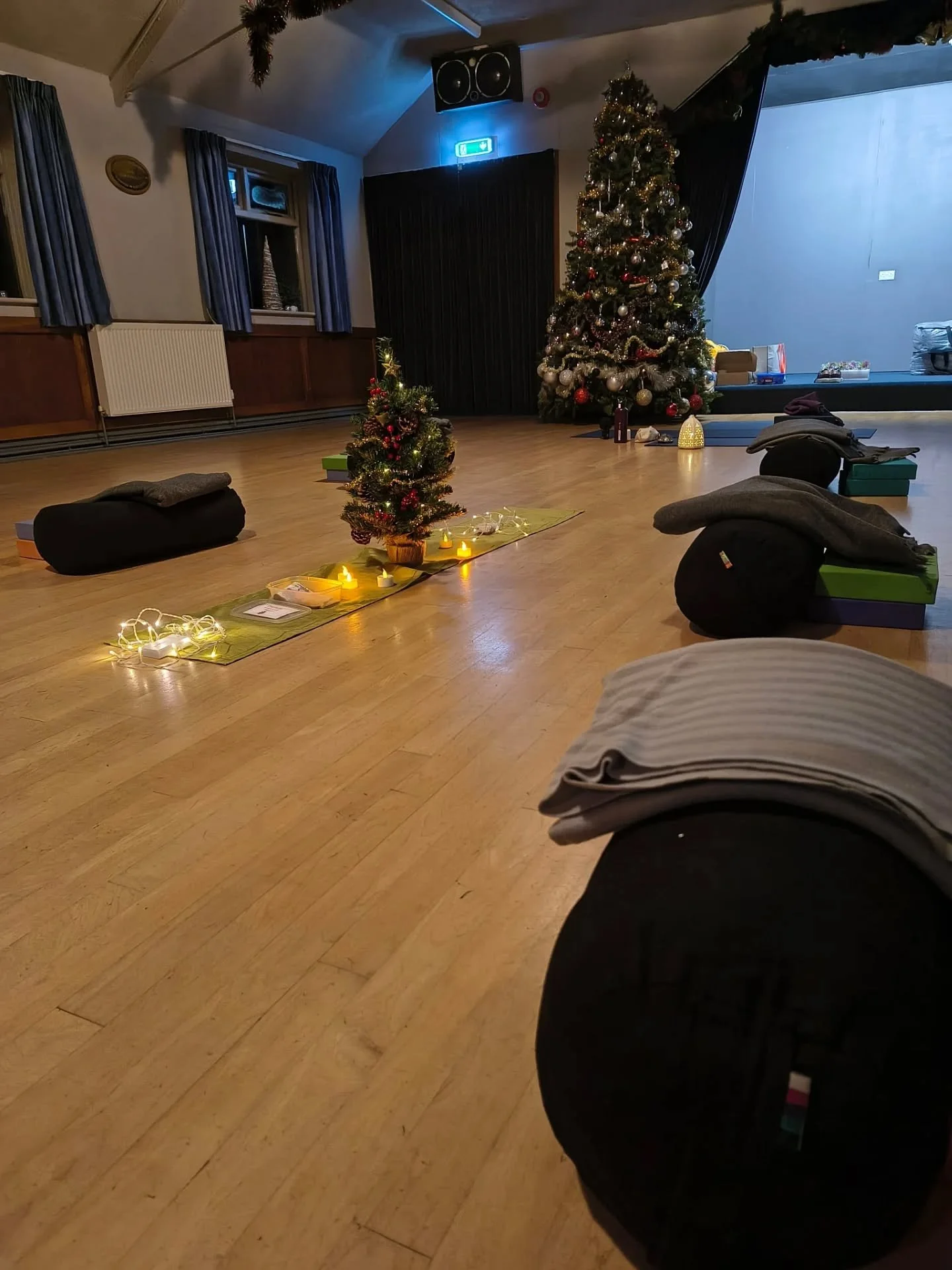 And......relax!

Thank you to everyone who came to our Festive Yoga for Deep Rest at Lach Dennis last night.

We rested, we enjoyed the gorgeous decorations in the hall, had mince pies and teas.

AND we raised money for @cheshirewildlifetrust 

More 