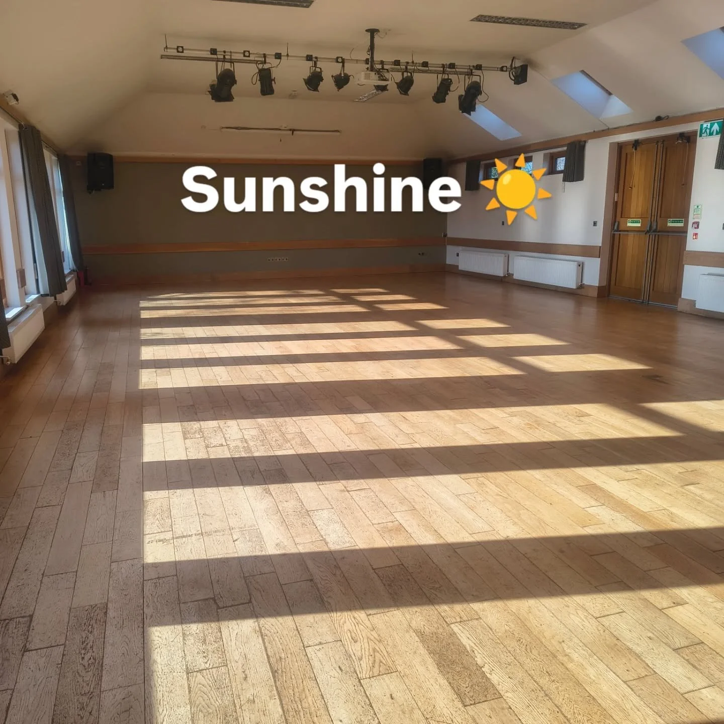 So lovely to have the sun streaming through the windows in class today at our lovely Cuddington and Sandiway Village Hall venue. 

Always clean, warm and inviting and the sun just added it's presence today ☀️

Anyone else ready to believe spring is h