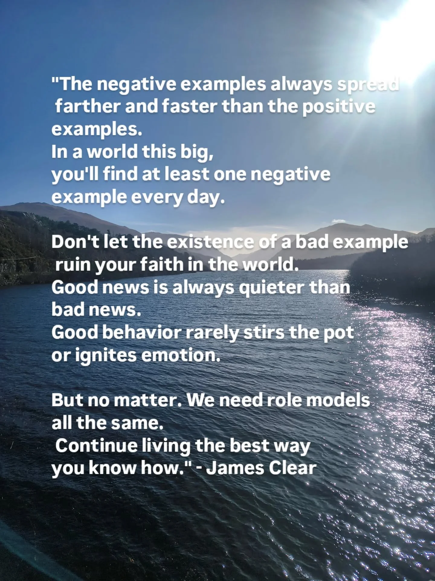 This is how I feel.. We can do little to affect the decisions of others, and the negativity in the world is always shouted loudest especially by the media - it's human nature to lead with our negativity bias.

We can understand that there are people 