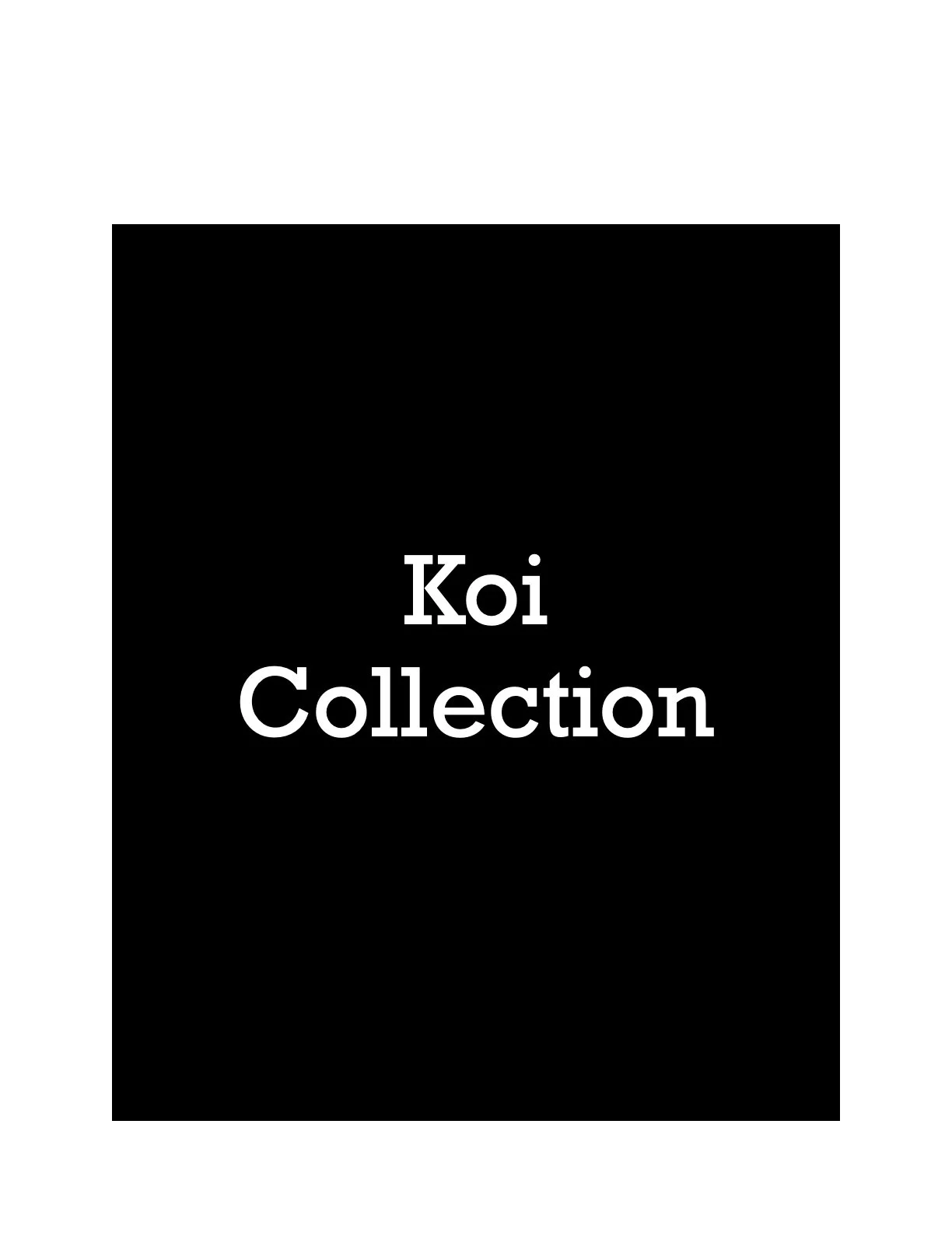 Koi Collection Box